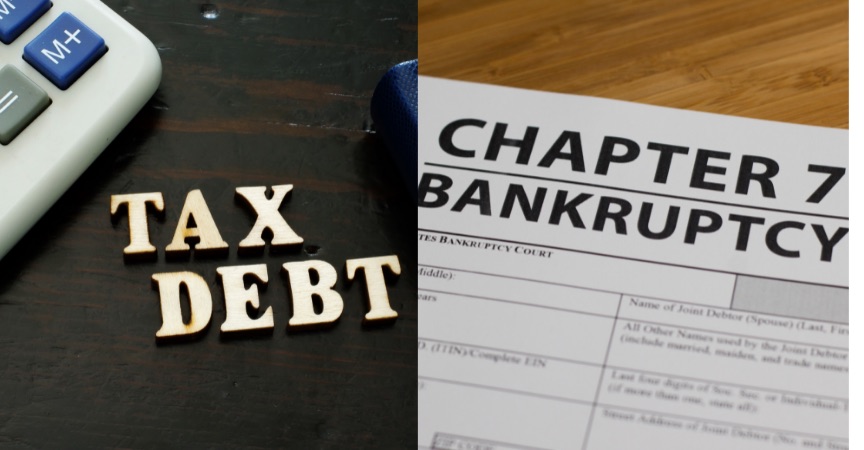 Getting Rid of Tax Debt With Bankruptcy