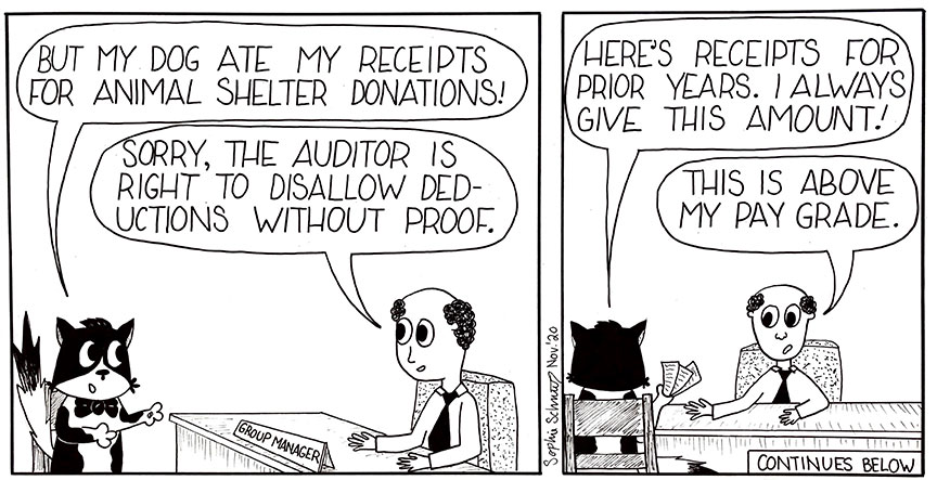 Sebastian The Feline Paralegal Tax Comic